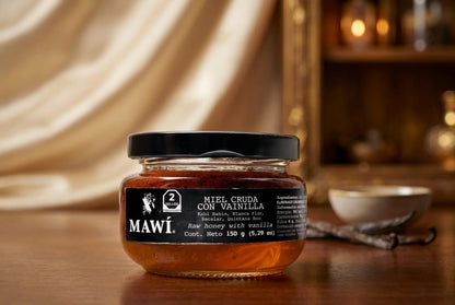 Miel Orgánica de Abeja con Vainilla Natural